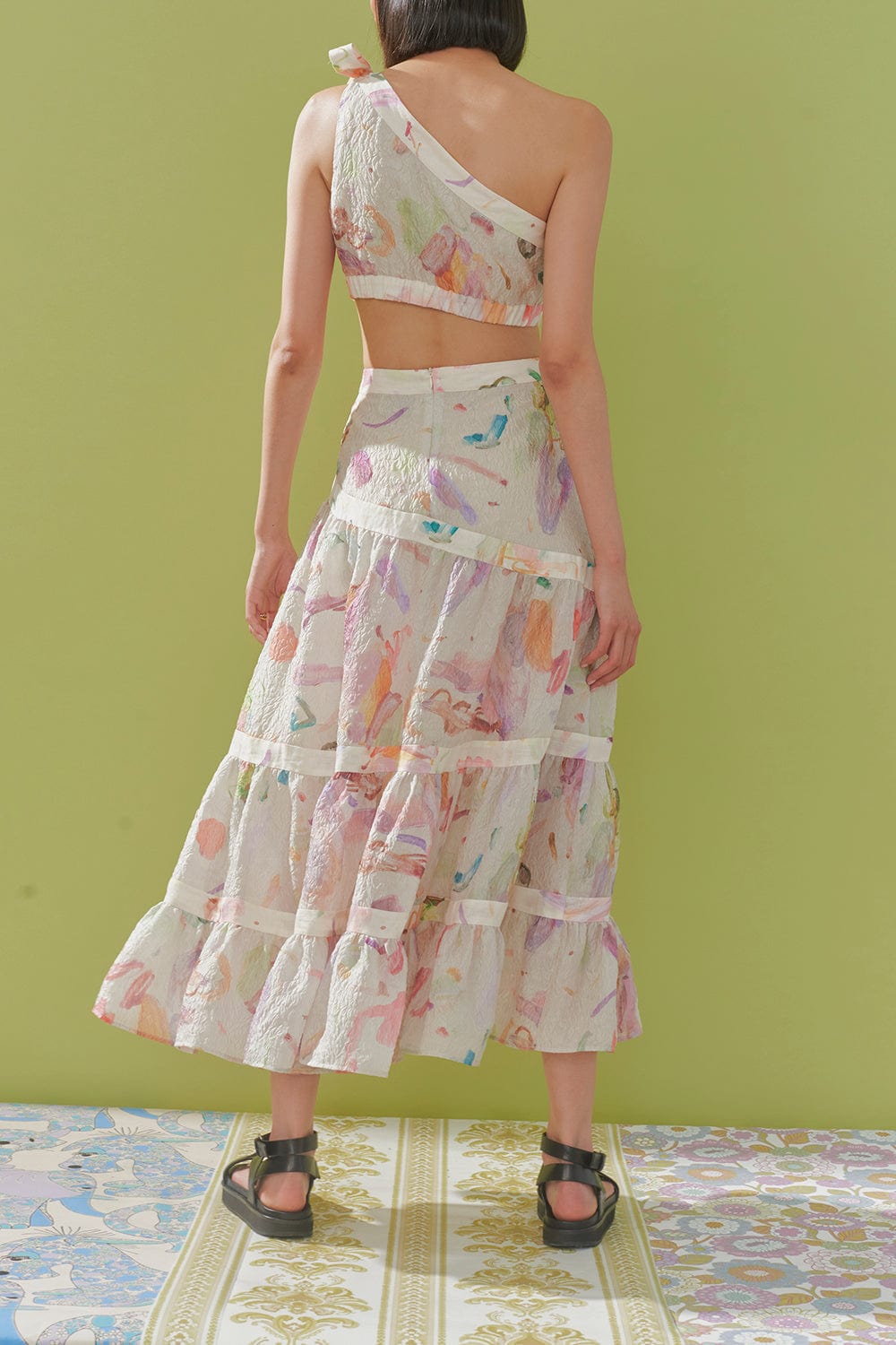 ALEMAIS-Annie One Shoulder Dress-