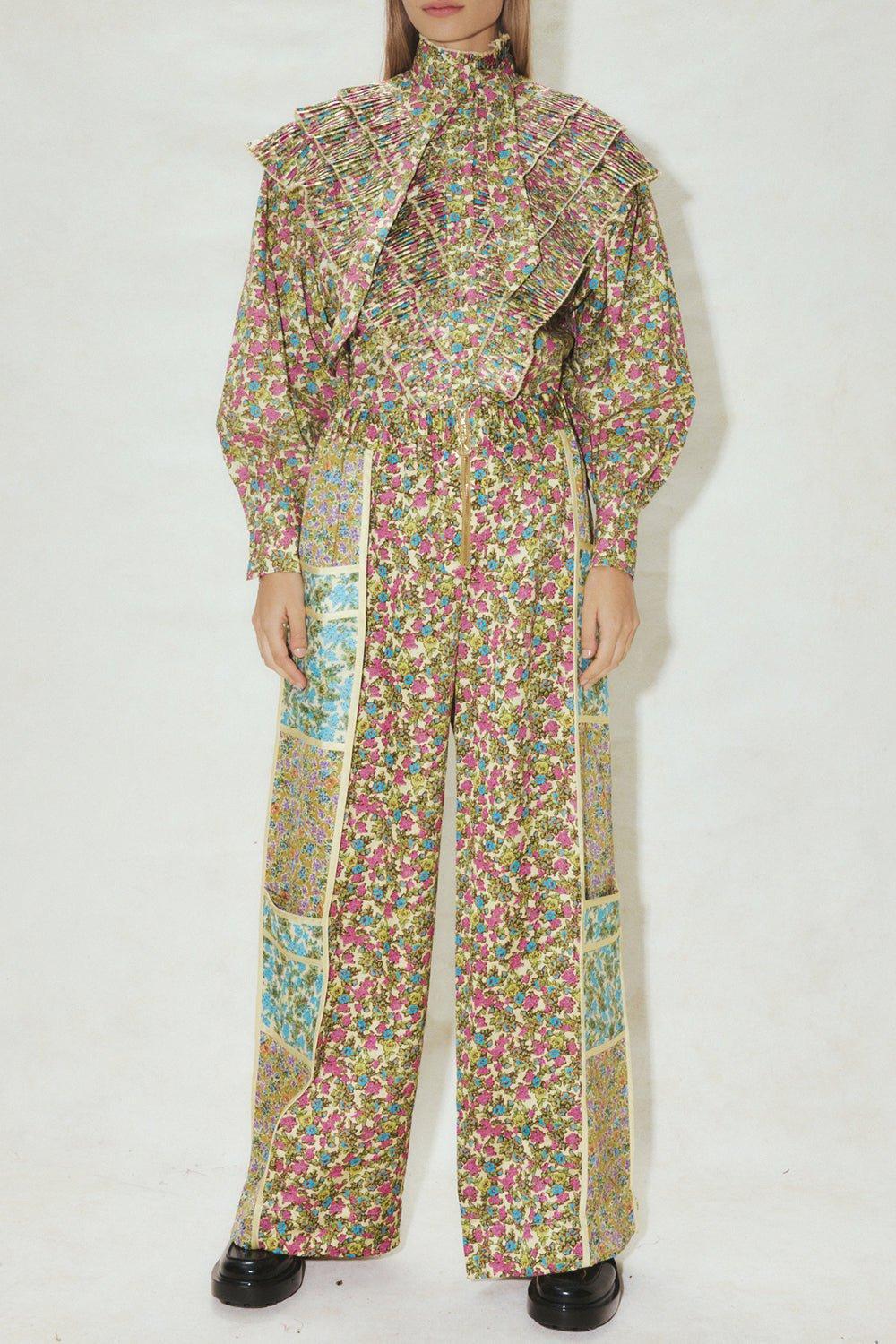 ALEMAIS-Mirabella Spliced Cargo Pant-