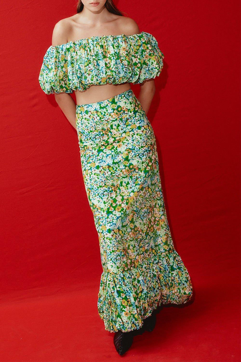 ALEMAIS-Francis Bubble Skirt-