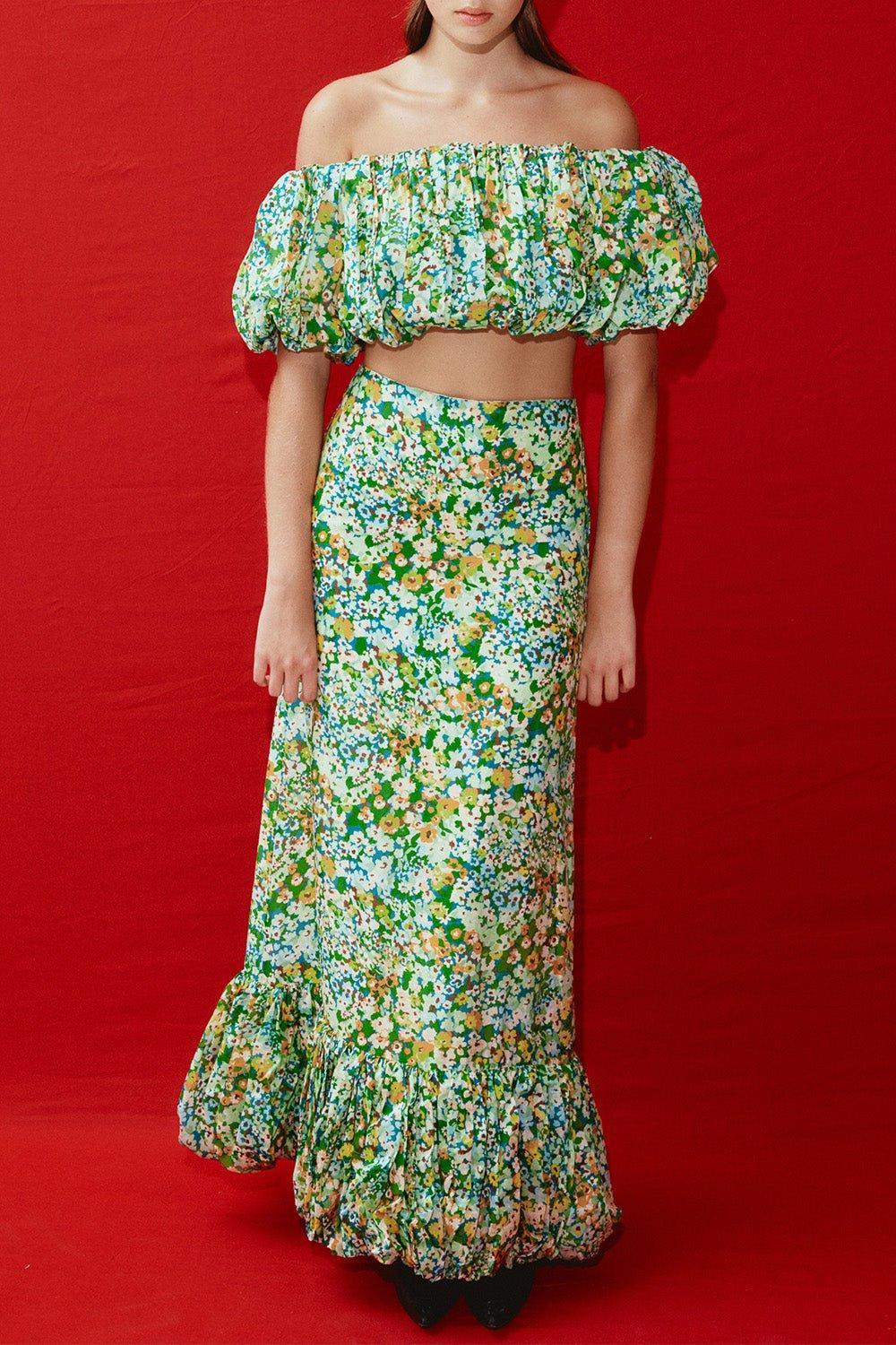 ALEMAIS-Francis Bubble Skirt-