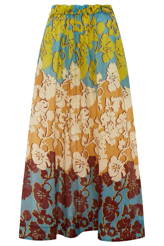 Splice Midi Skirt-FLORAL-2-CLOTHINGSKIRTMIDI-ALEMAIS