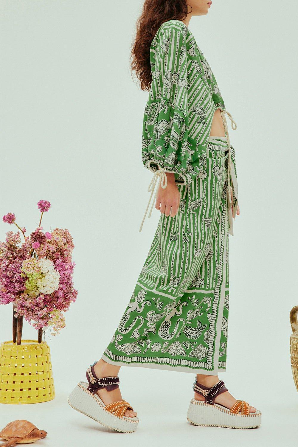 ALEMAIS-Lula Sarong Skirt-