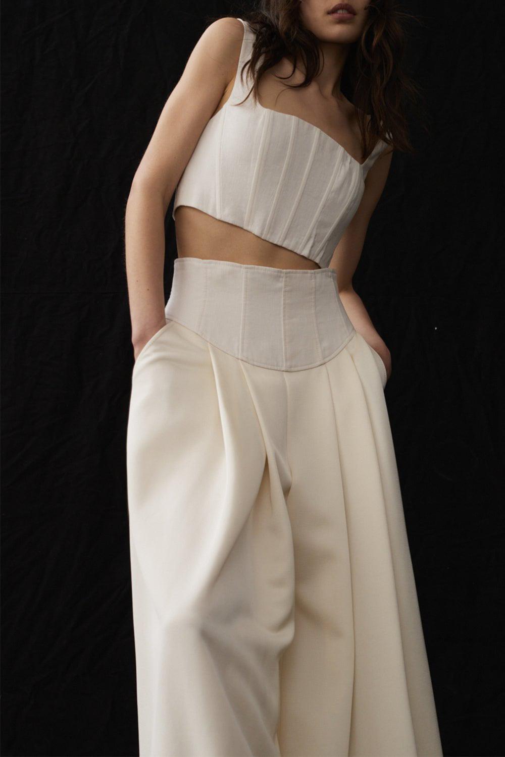 ALEMAIS-Xavier Corset Top-
