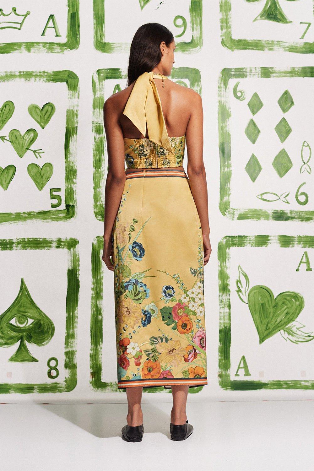 ALEMAIS-Cresida Top-YELLOW