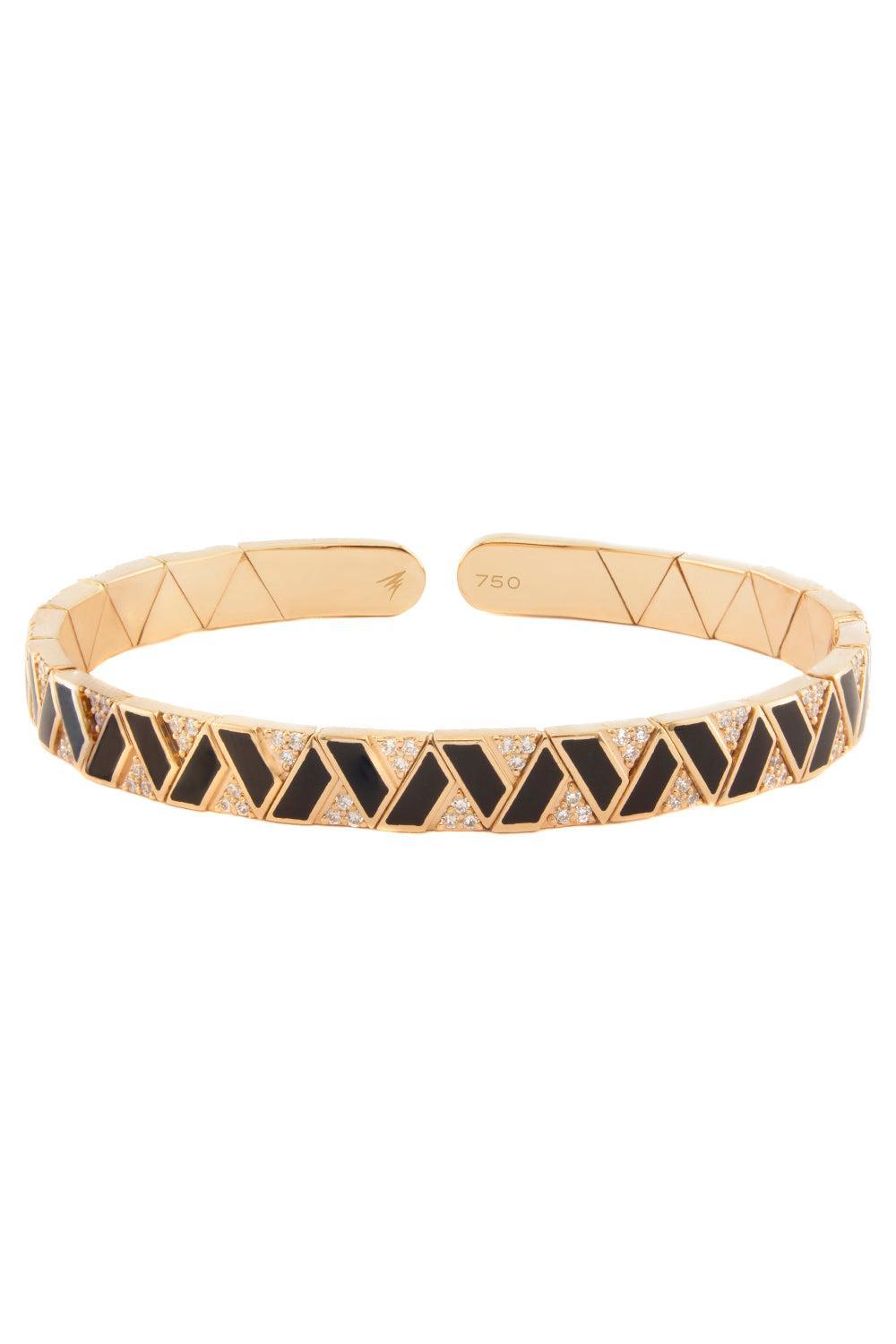 Fantasy Binary Bracelet-ROSE GOLD-JEWELRYFINE JEWELBRACELET O-ALESSA JEWELRY