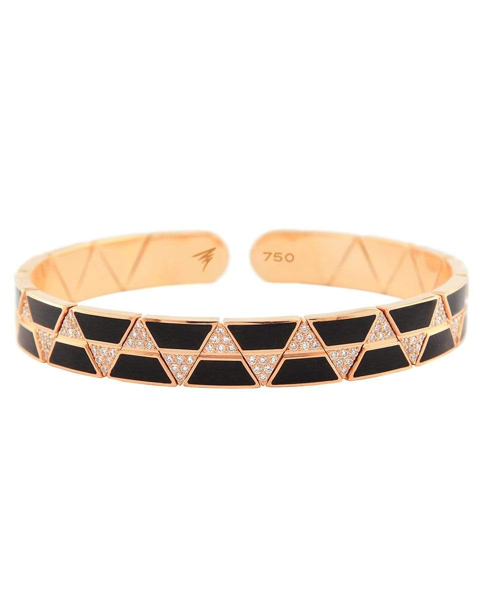 ALESSA JEWELRY-Elixir Binary Duo-Color Bracelet-ROSE GOLD
