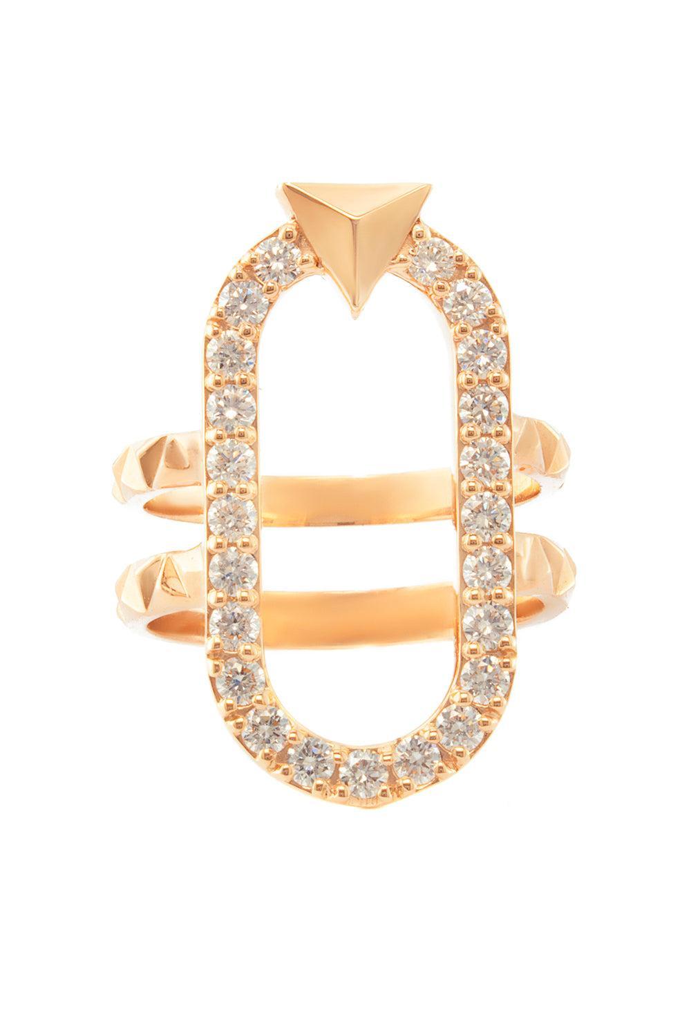 Diamond Energy Ring-ROSE GOLD-7.25-JEWELRYFINE JEWELRING-ALESSA JEWELRY