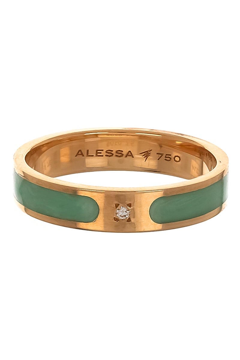 ALESSA JEWELRY-Paraiba Spectrum Ring-ROSE GOLD