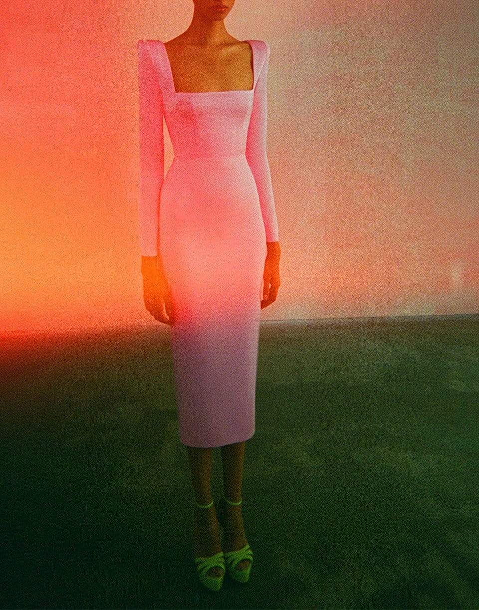 ALEX PERRY-Mercer Long Sleeve Dress-