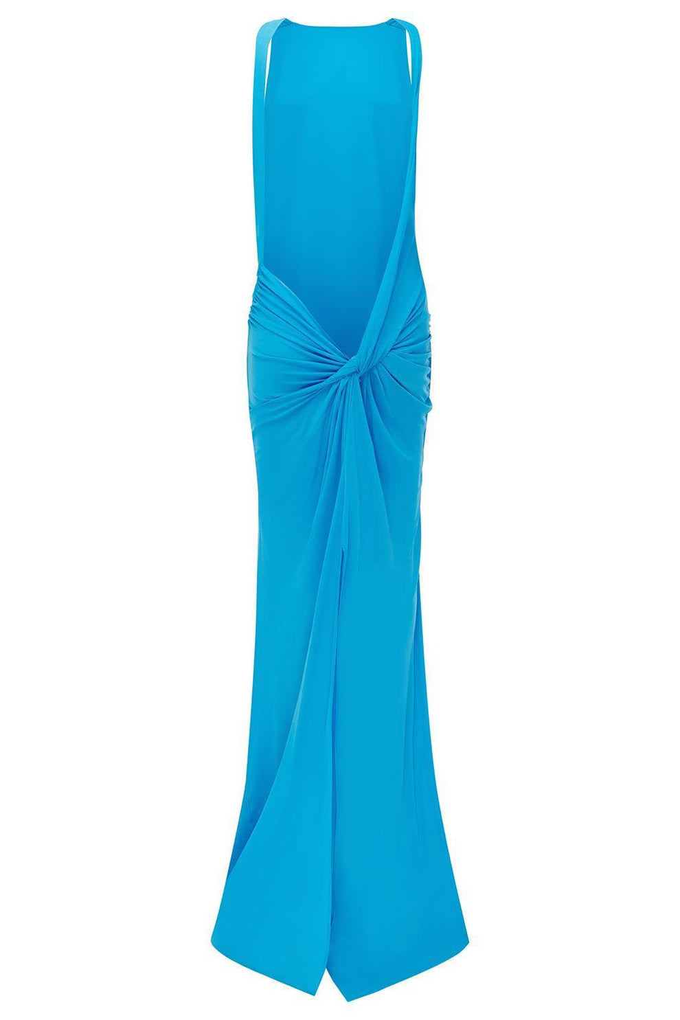alex perry blue dress PERRY: Open Back Jersey Drape Gown Seasonally versatile Clarks Un Kendric Go Color:Black-off-white Manufacturer_Label M