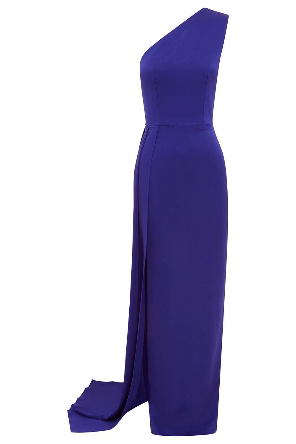 ALEX PERRY-One Shoulder Column Dress-