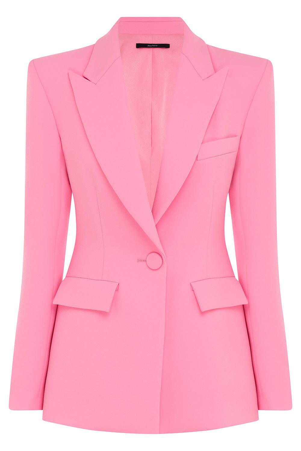 ALEX PERRY-Stone Fitted Blazer-