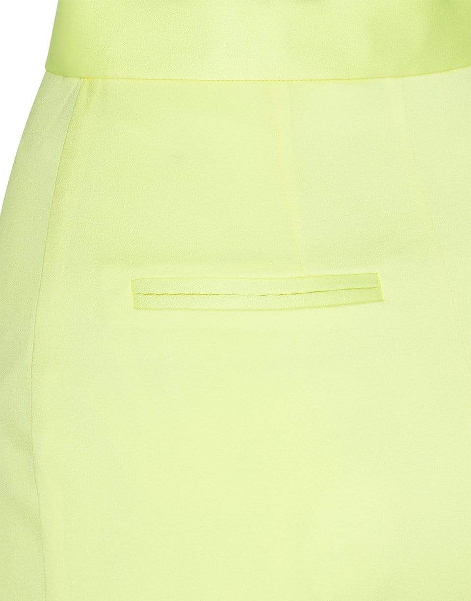 ALEX PERRY-Lux Column Split Skirt-