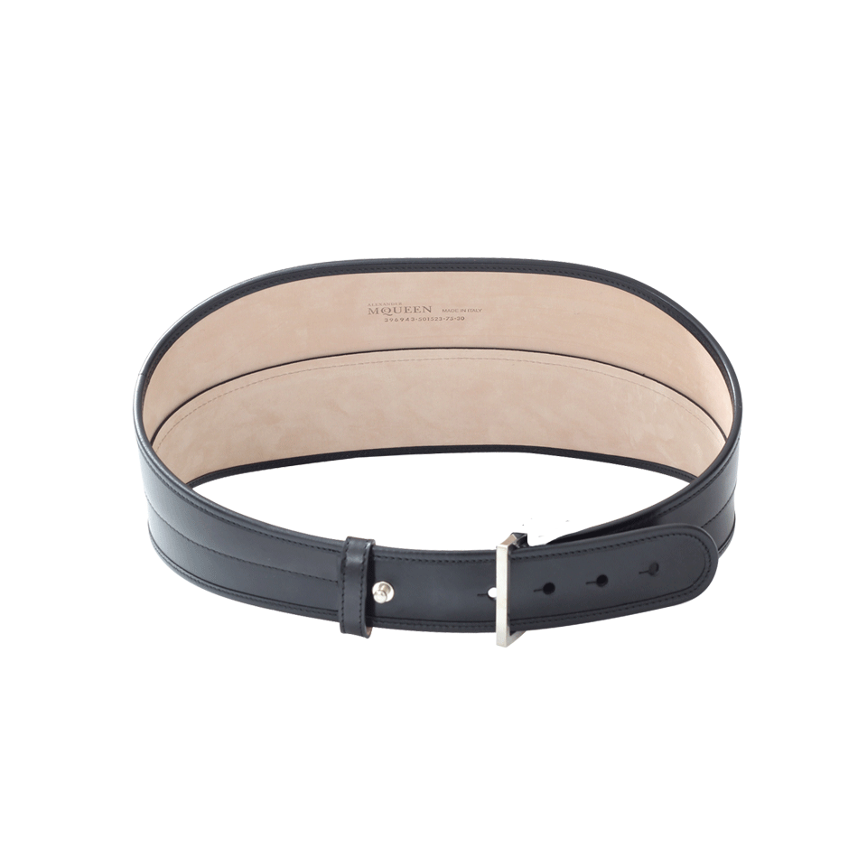 ALEXANDER MCQUEEN-Wide Band Belt-