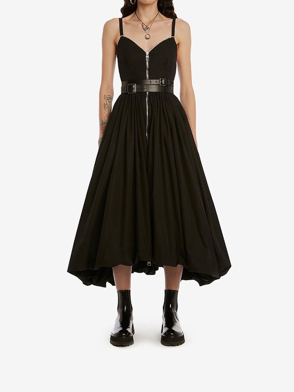 Blue Sky Parachute Dress | ALEXANDER MCQUEEN  Marissa Collections