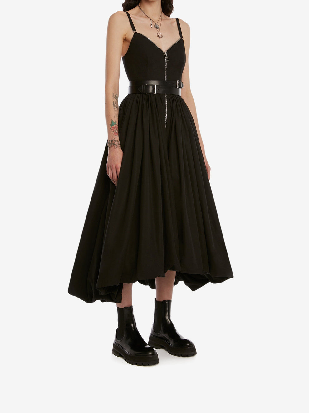 Blue Sky Parachute Dress | ALEXANDER MCQUEEN  Marissa Collections