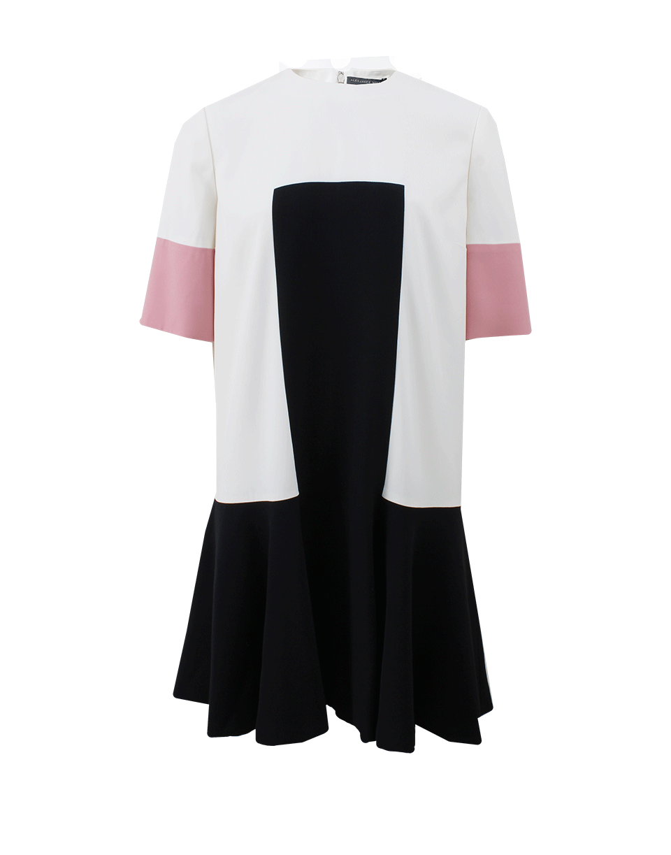 ALEXANDER MCQUEEN-Boxy Flared Dress-