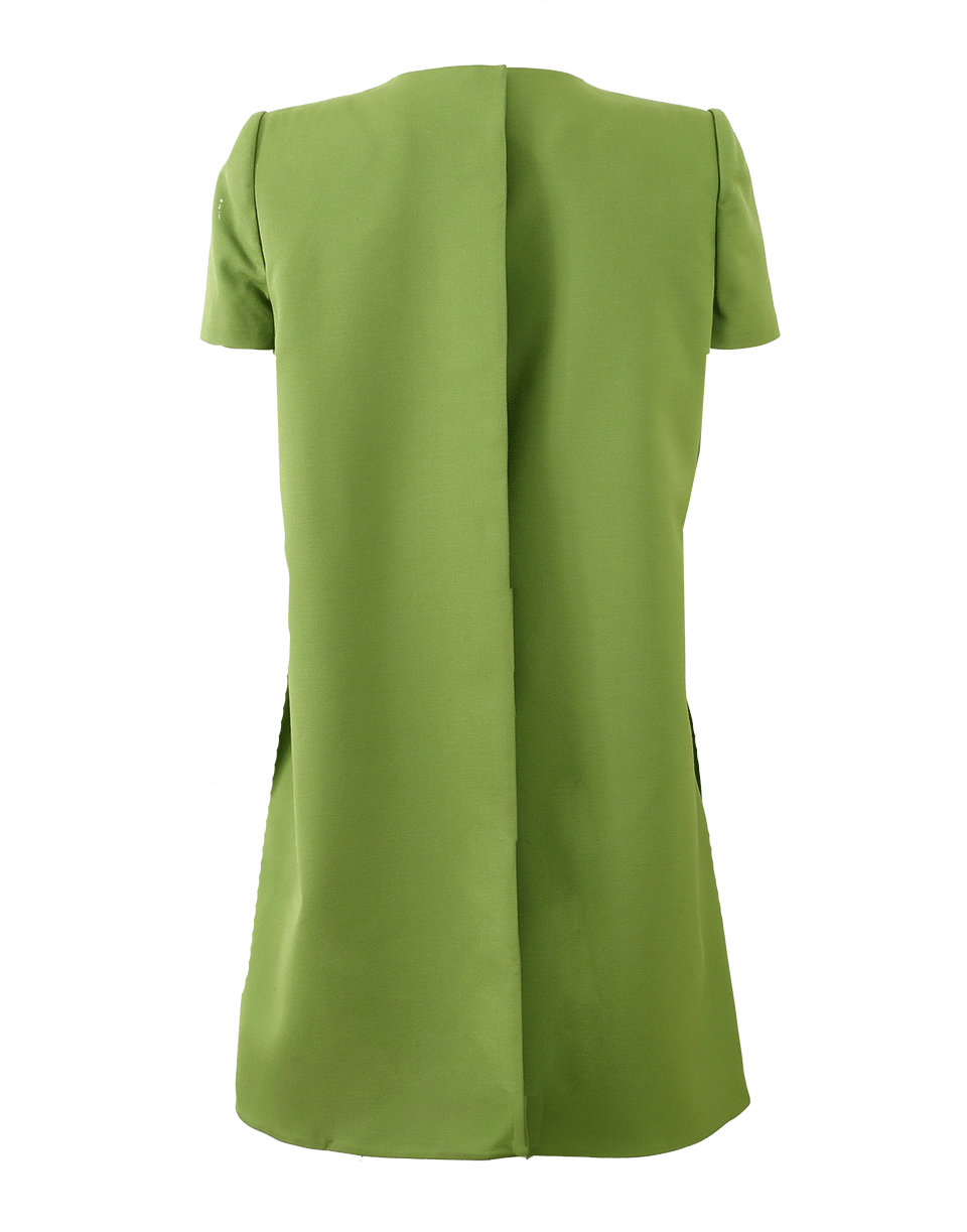 ALEXANDER MCQUEEN-Capelet Dress-