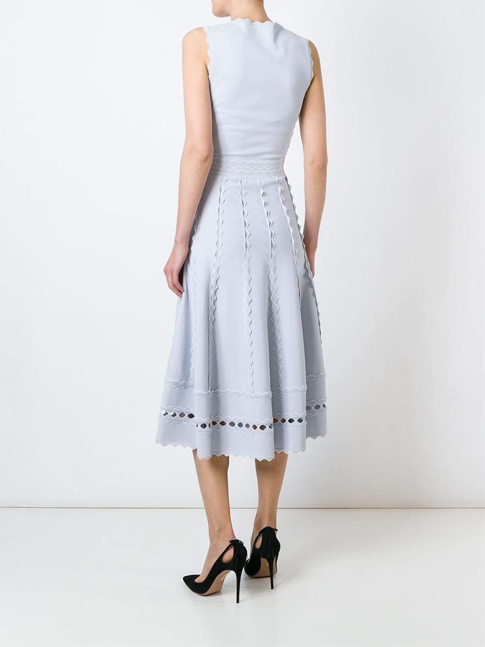 ALEXANDER MCQUEEN-3-D A-Line Dress-