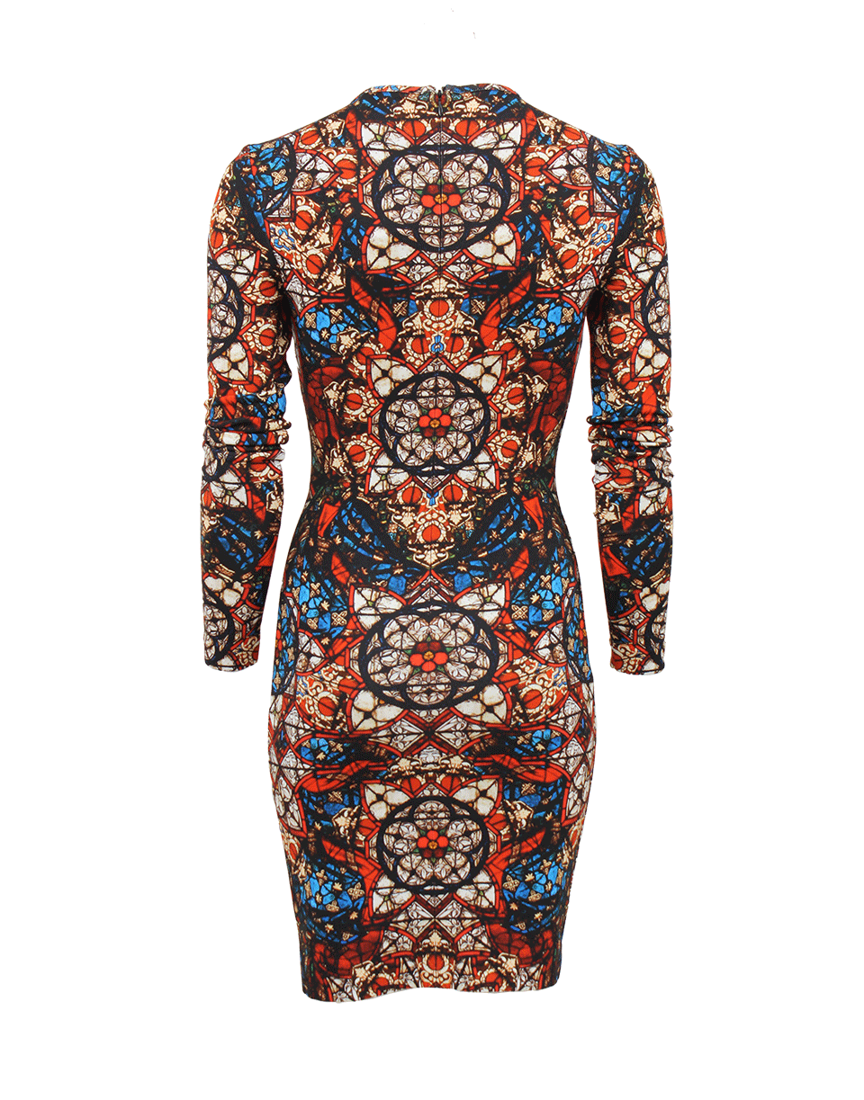 Long Sleeve Stained Glass Dress