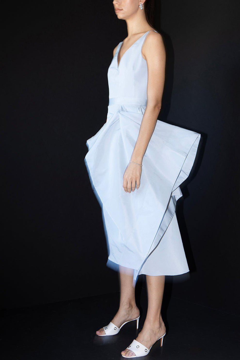 blue alexander mcqueen dress Day Size:US 6.5-7/ UK 6 Padded cups chiffon wedding dresses Blue Ivy, 14, Makes
