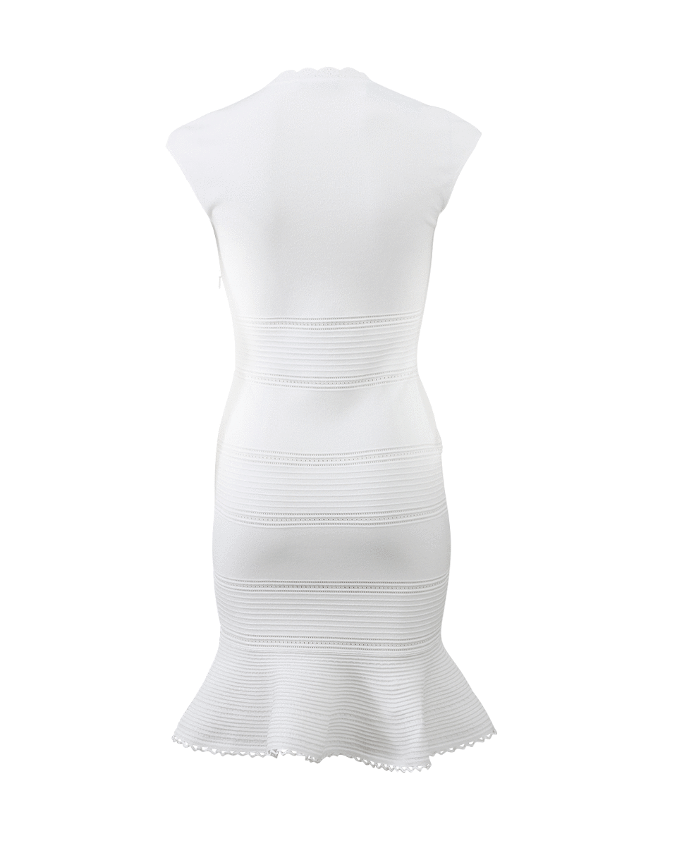 ALEXANDER MCQUEEN-Ruffle Bottom Dress-