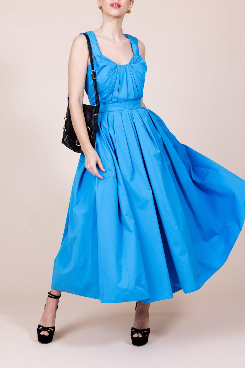 Sleeveless Midi Day Dress | ALEXANDER MCQUEEN Marissa Collections Sleeveless Midi Day Dress | ALEXANDER MCQUEEN Marissa Collections