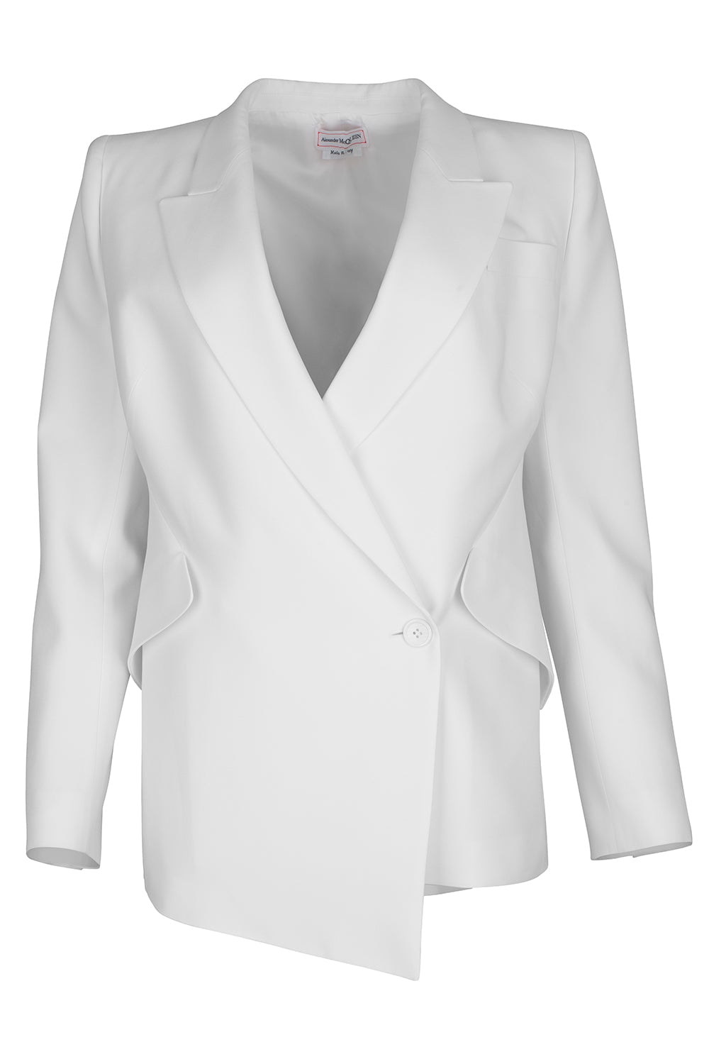 ALEXANDER MCQUEEN-Drop Hem Jacket-