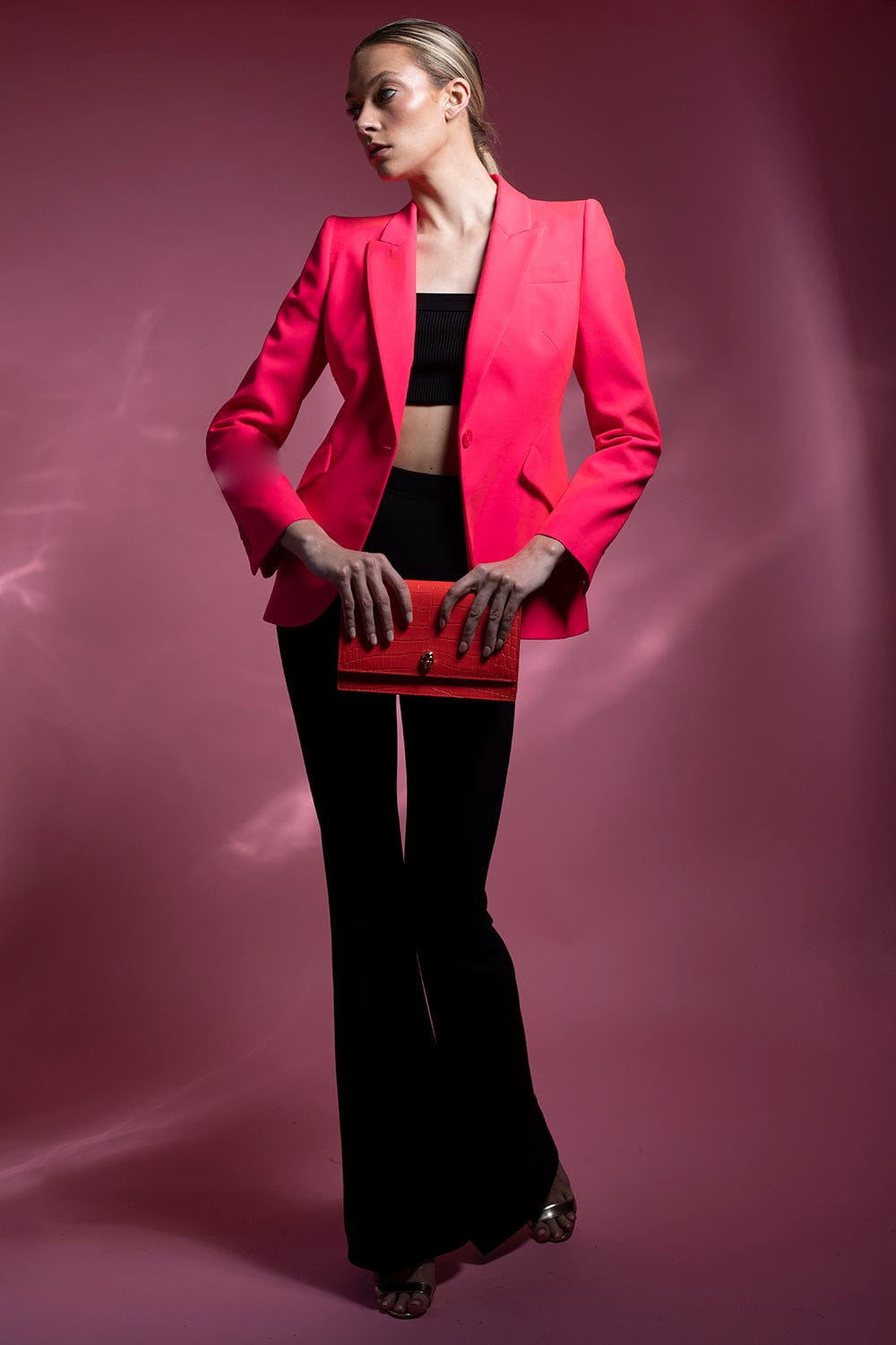 ALEXANDER MCQUEEN-Peak Shoulder Jacket-