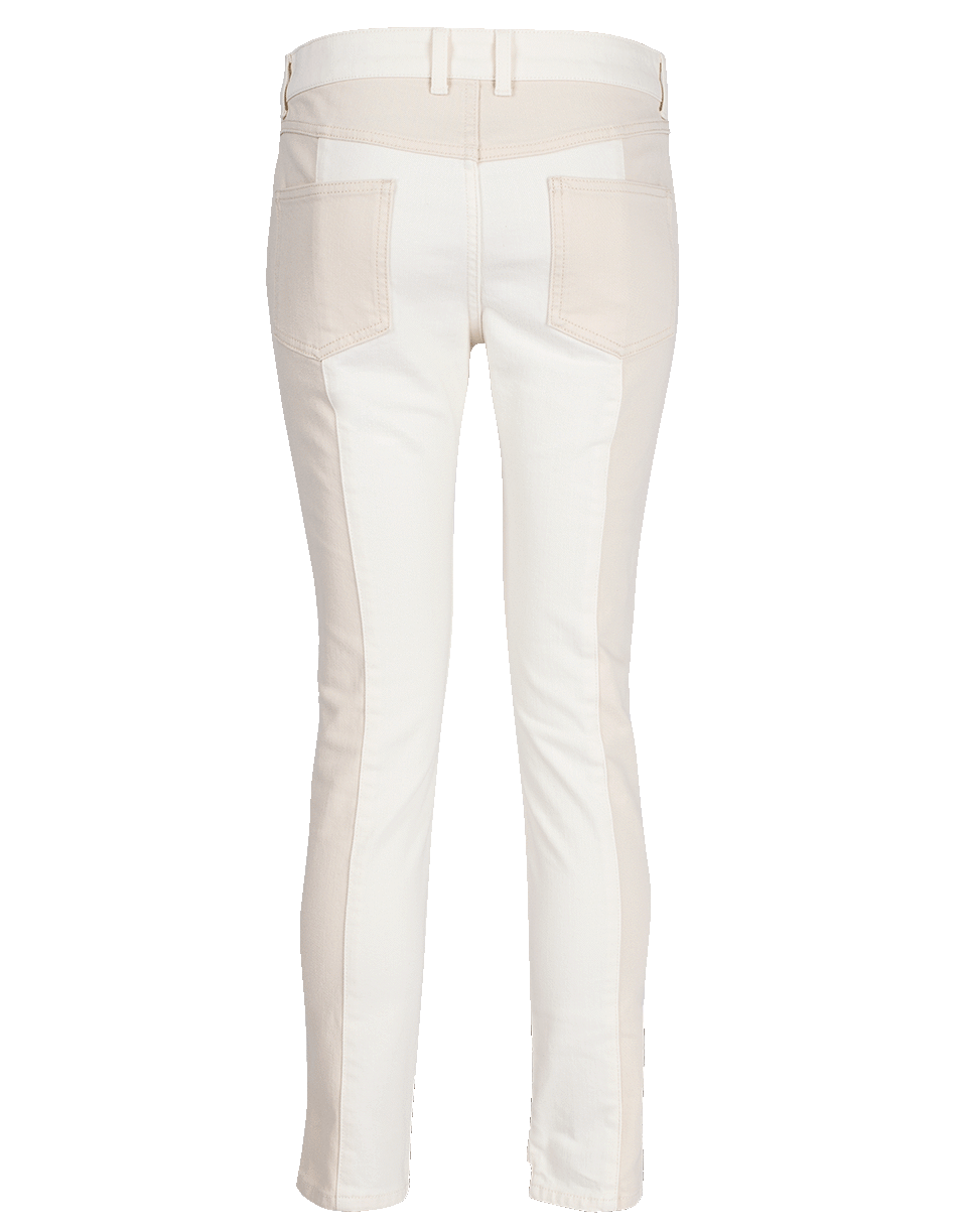 ALEXANDER MCQUEEN-Patchwork Kickback Denim Pant-