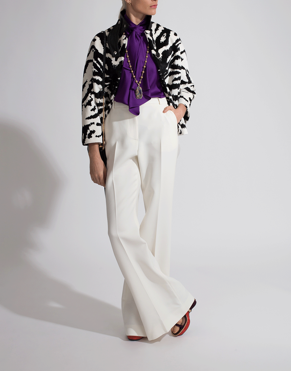 ALEXANDER MCQUEEN-Tuxedo Boot Cut Trouser-