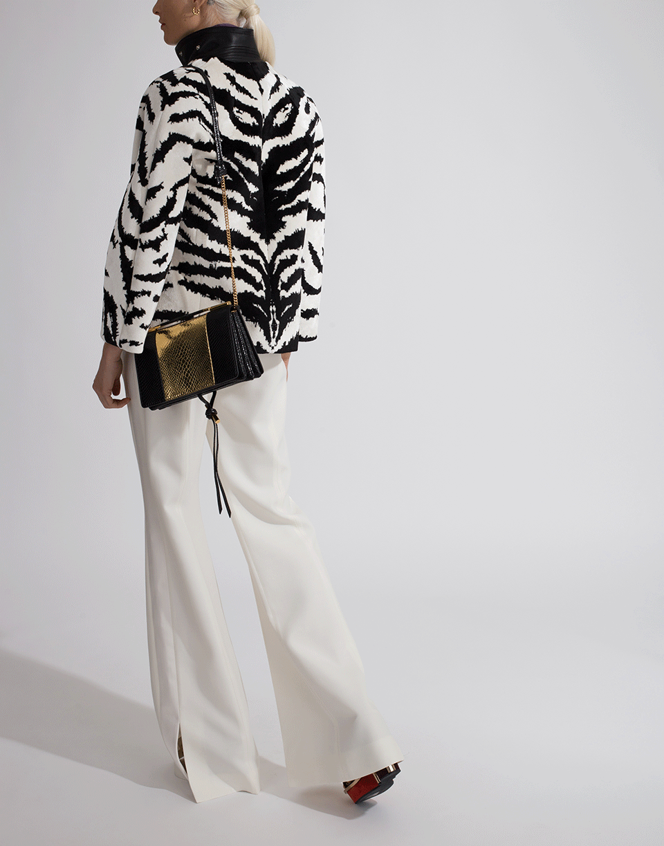 ALEXANDER MCQUEEN-Tuxedo Boot Cut Trouser-