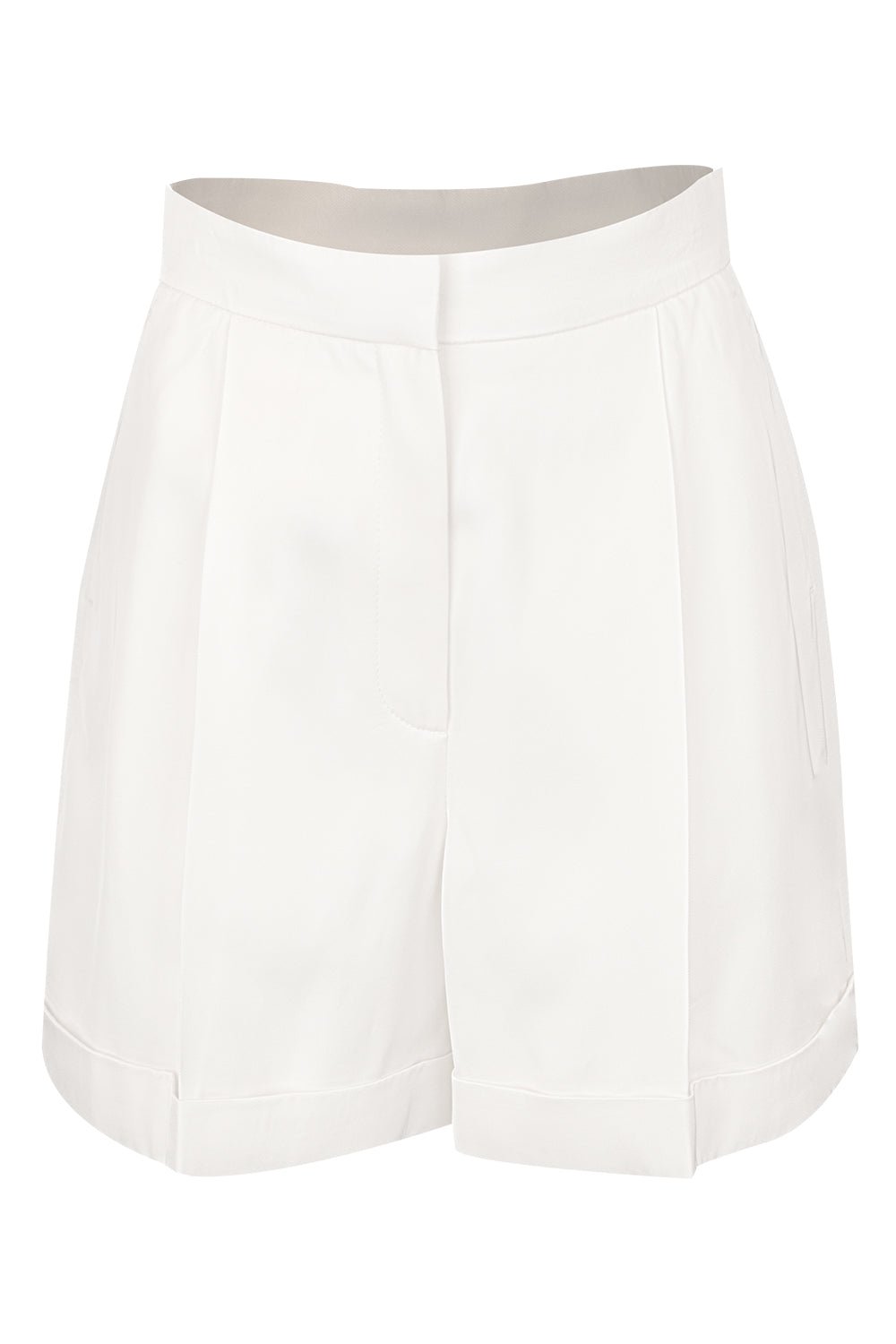 ALEXANDER MCQUEEN-High Waisted Shorts-