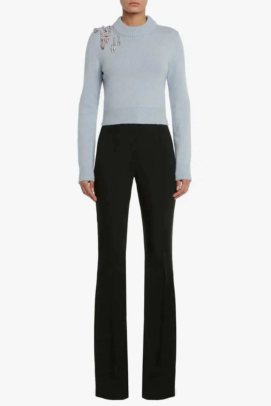 ALEXANDER MCQUEEN-Sartorial Flared Trouser-BLACK