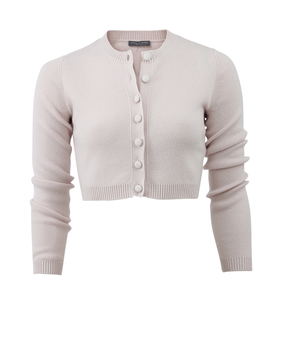 ALEXANDER MCQUEEN-Cropped Cardigan-