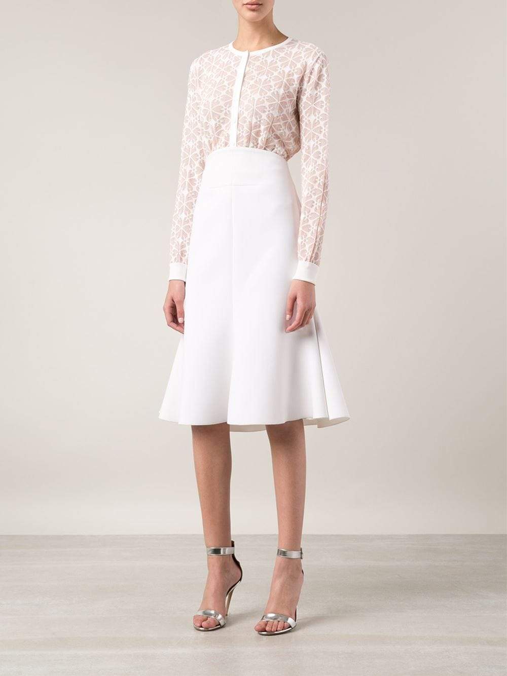 ALEXANDER MCQUEEN-Cropped Cardigan-