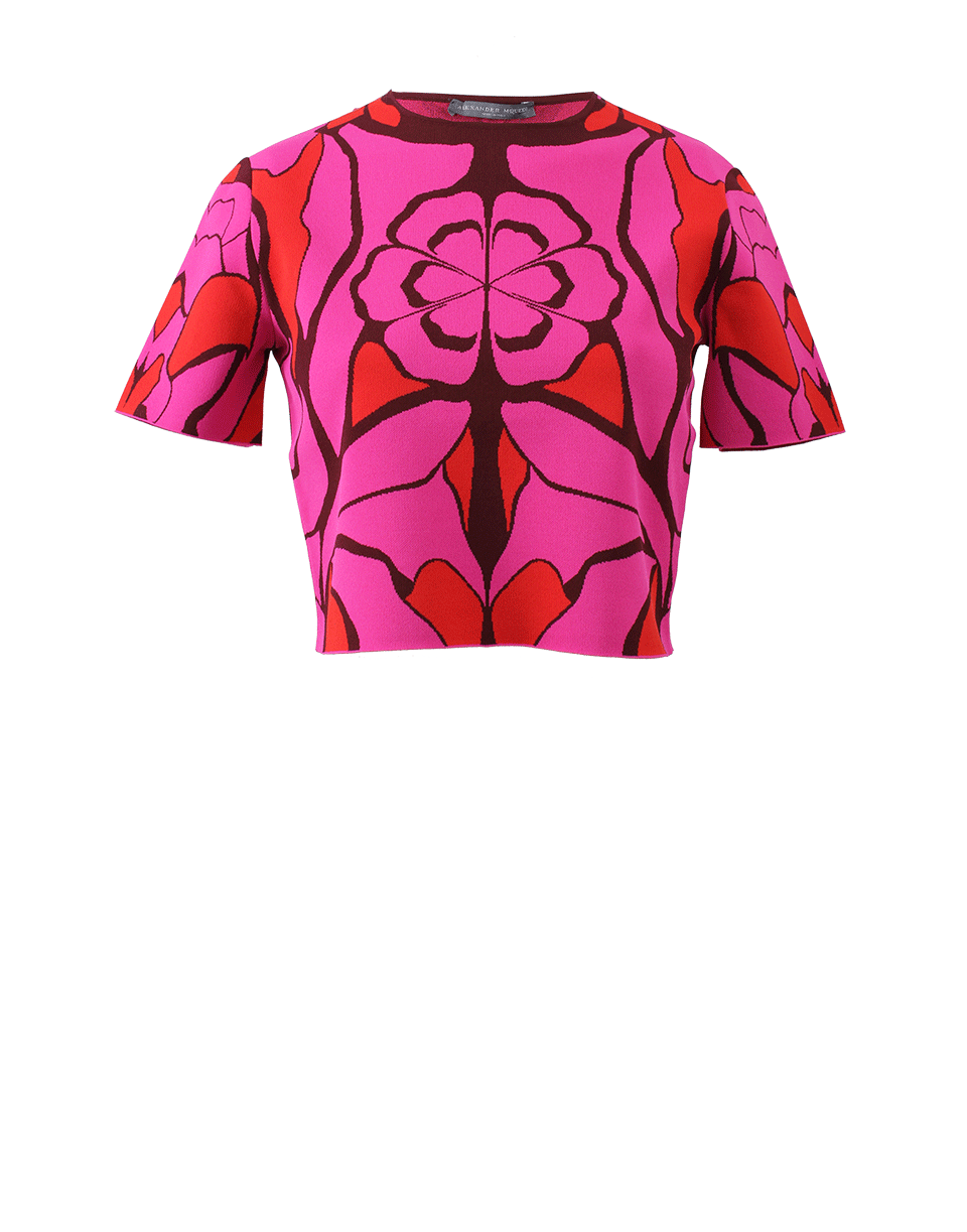 ALEXANDER MCQUEEN-Cropped Top-