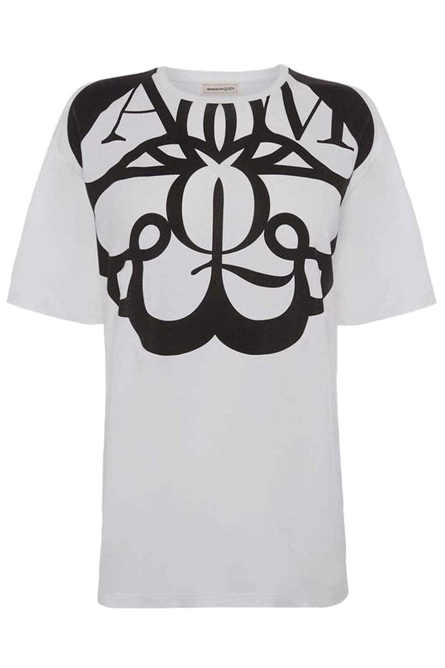 ALEXANDER MCQUEEN-Exploded Seal Logo T-Shirt-
