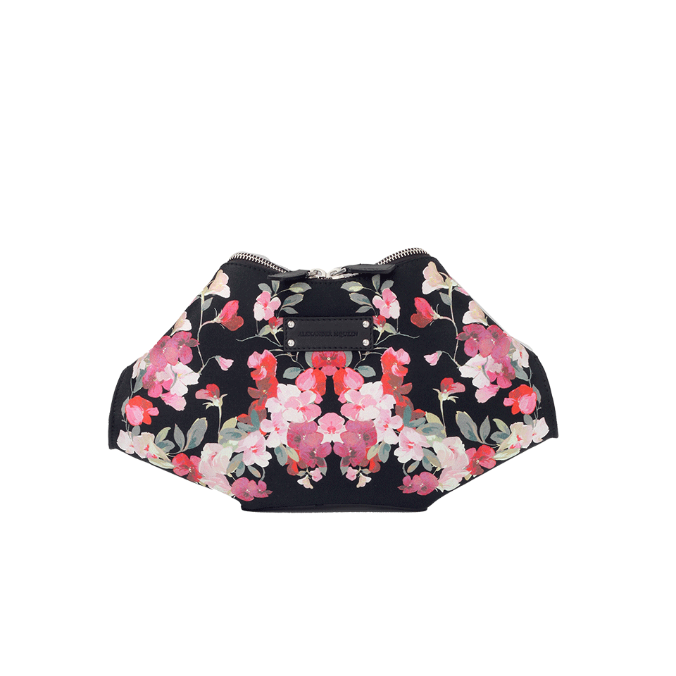 ALEXANDER MCQUEEN-Small Demanta Clutch-BLACK
