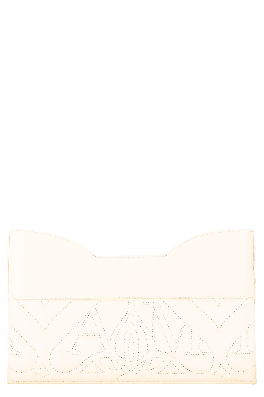 ALEXANDER MCQUEEN-Bow Zip Pouch-CALICO