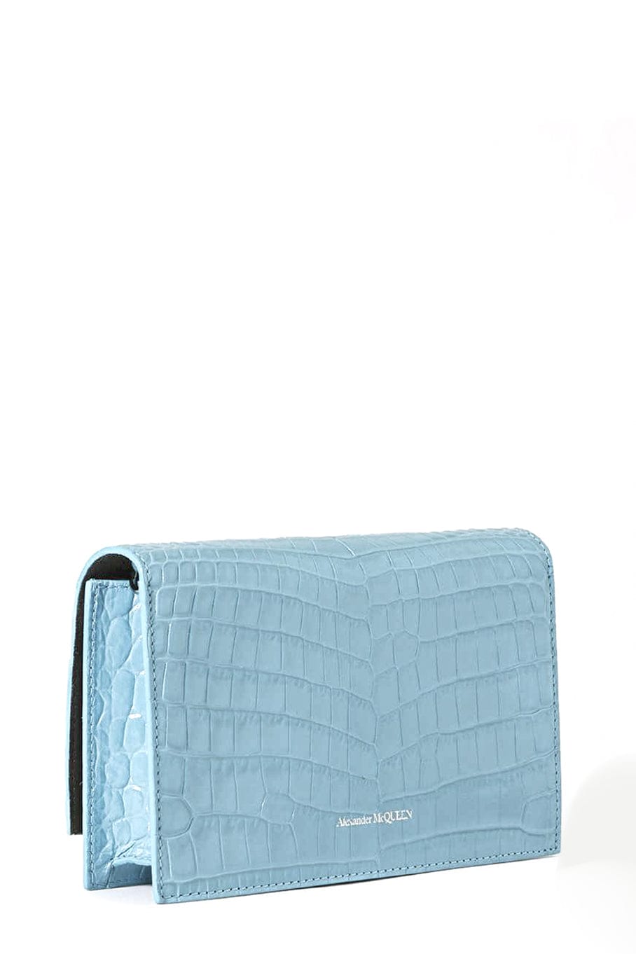 ALEXANDER MCQUEEN-Skull Mini Bag - Pale Blue-PALEBLU