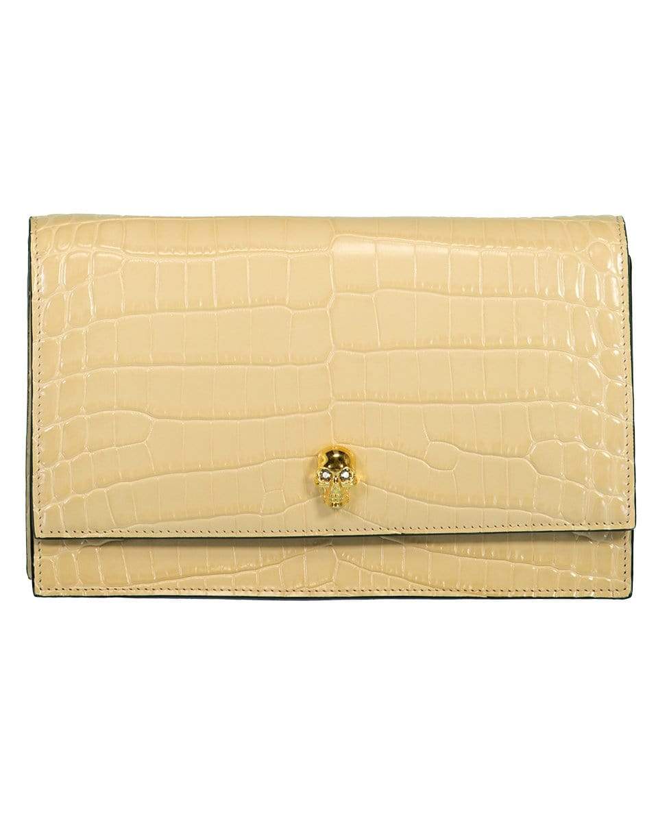 ALEXANDER MCQUEEN-Skull Medium Bag-SAND