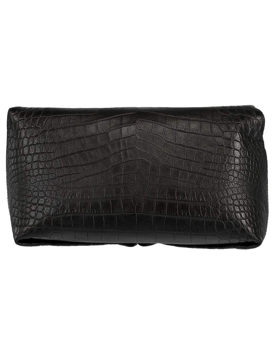 ALEXANDER MCQUEEN-Sculptural Pouch-BLACK