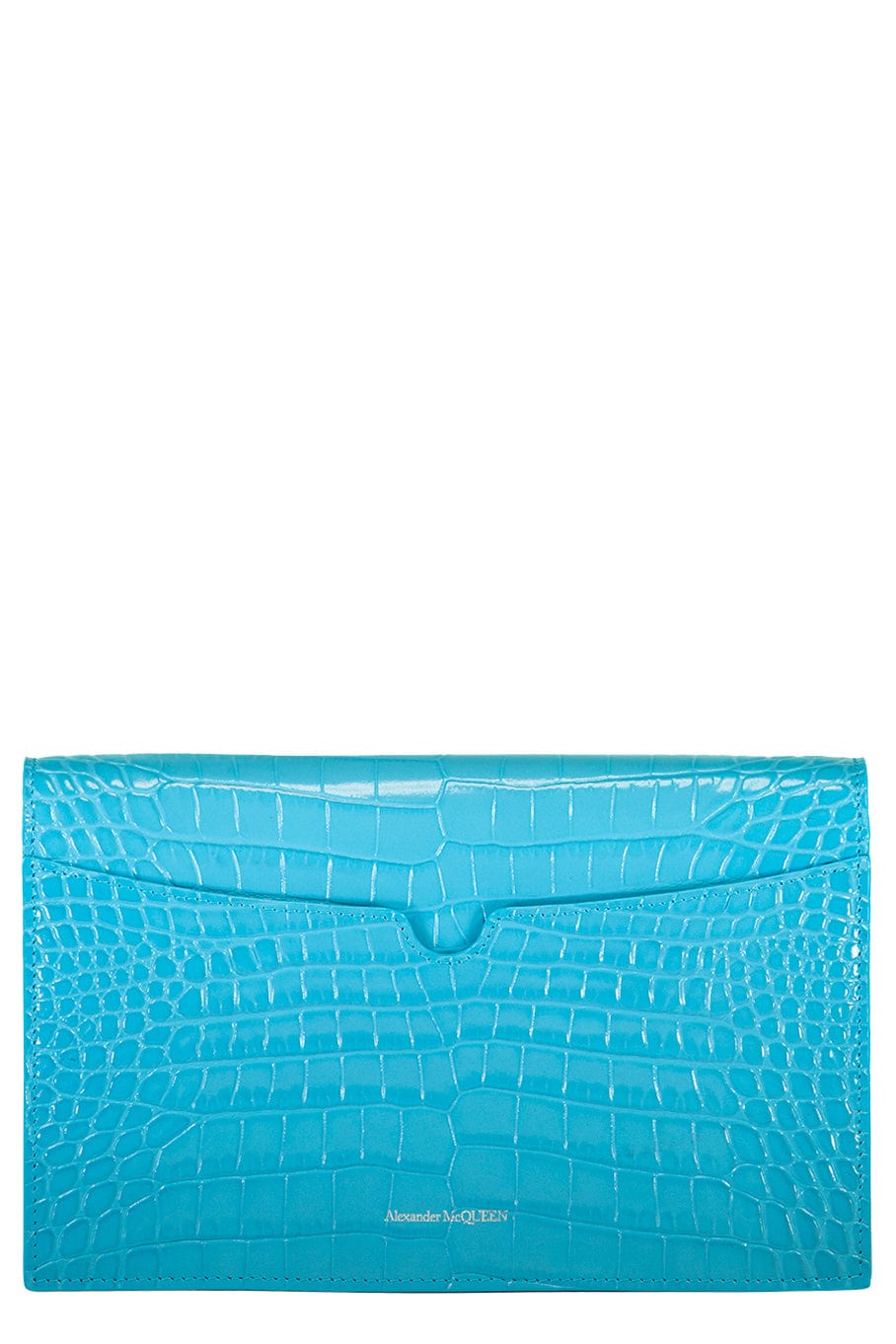 ALEXANDER MCQUEEN-Skull Medium Bag - Cerculean-CERULEAN