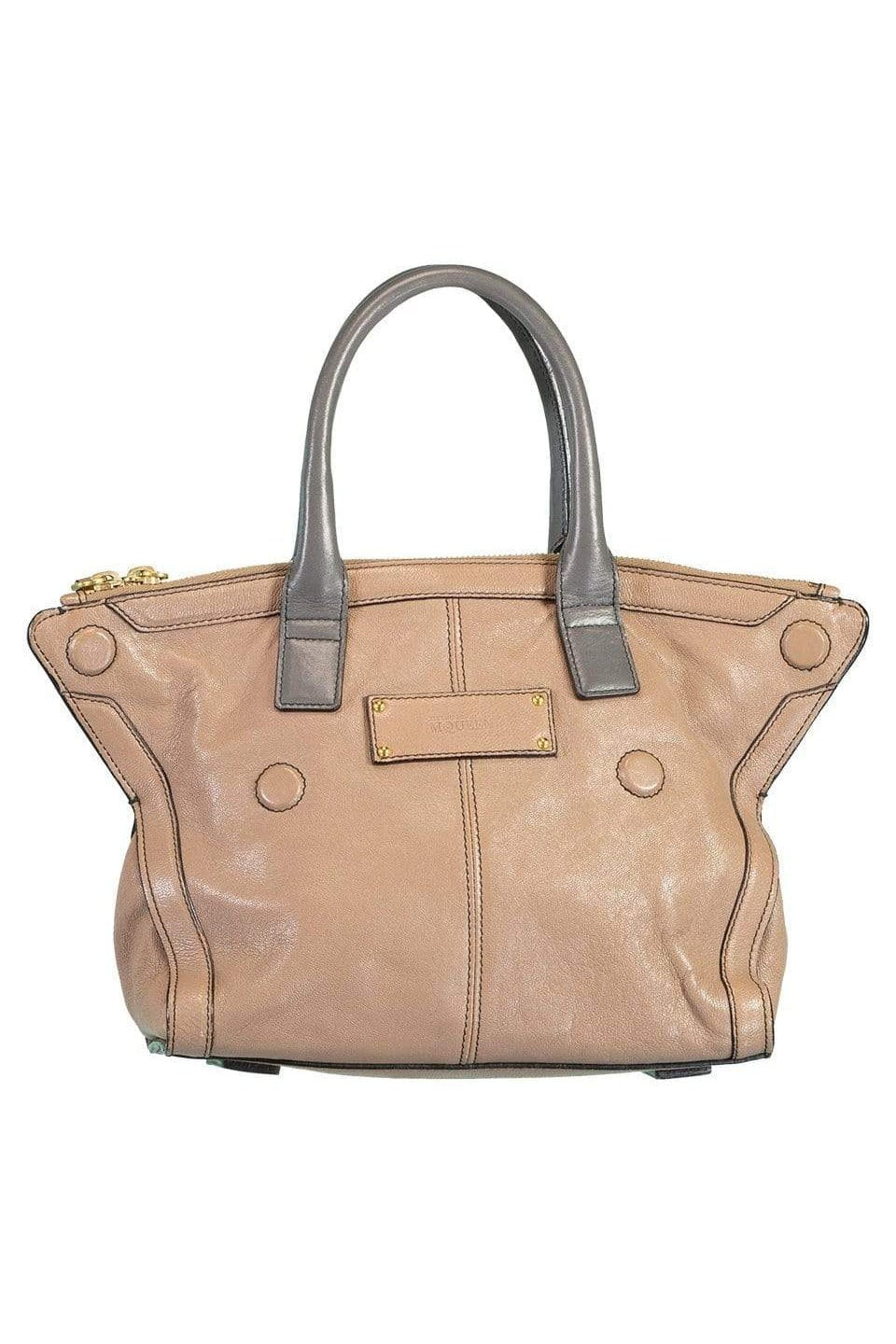 ALEXANDER MCQUEEN-De Manta Mini Tote-GRAY