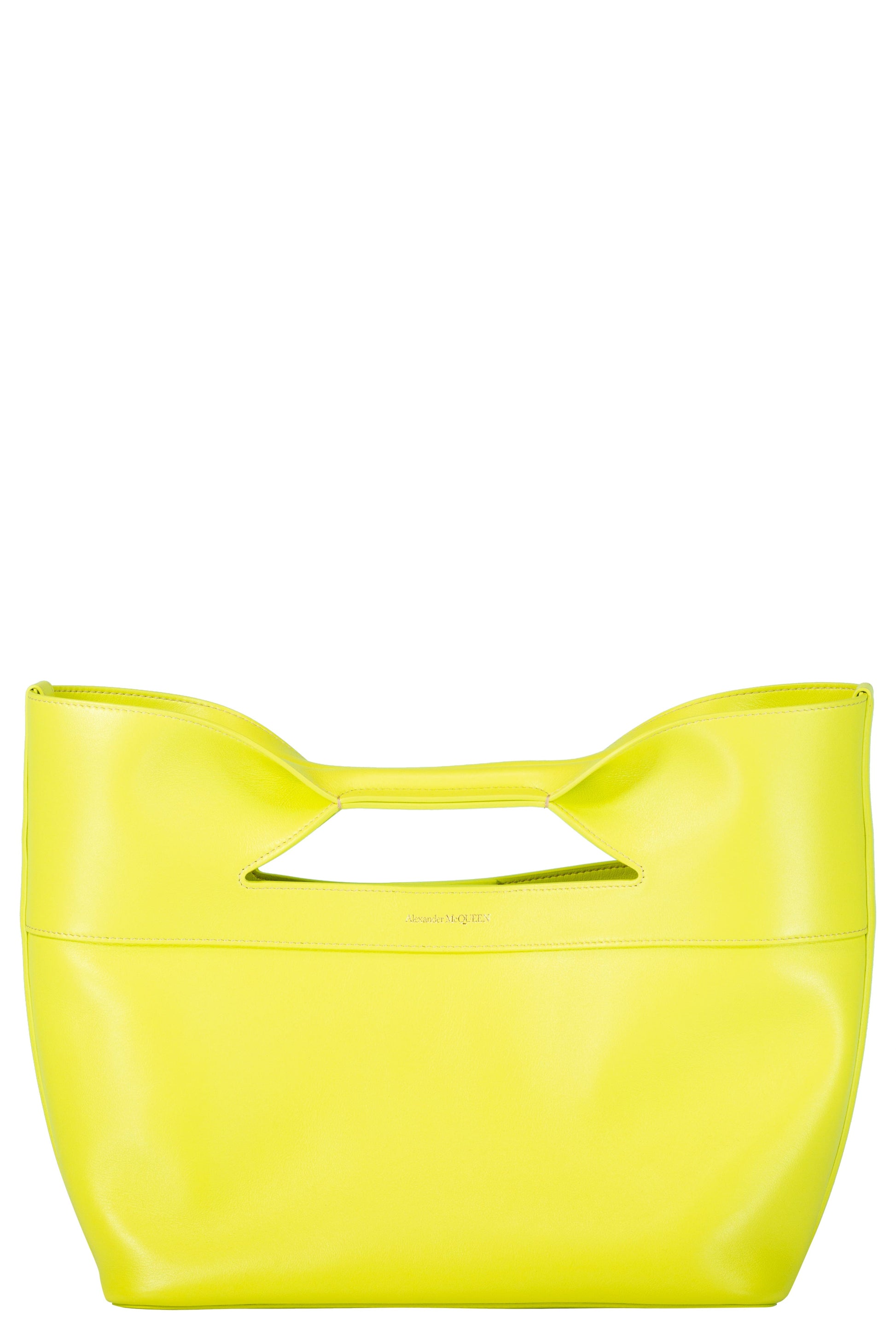 ALEXANDER MCQUEEN-Bow Small Leather Bag-LICHEN