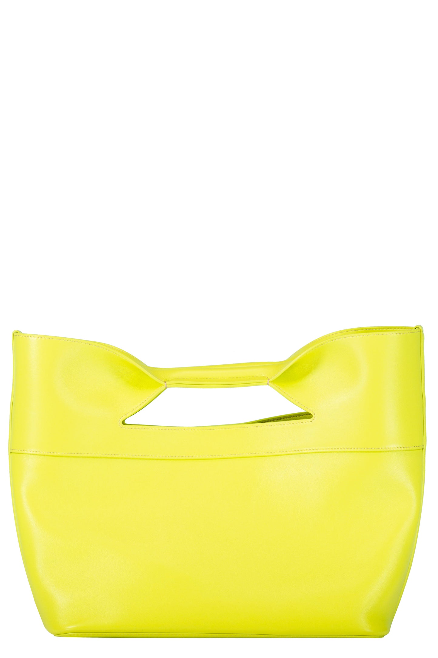 ALEXANDER MCQUEEN-Bow Small Leather Bag-LICHEN