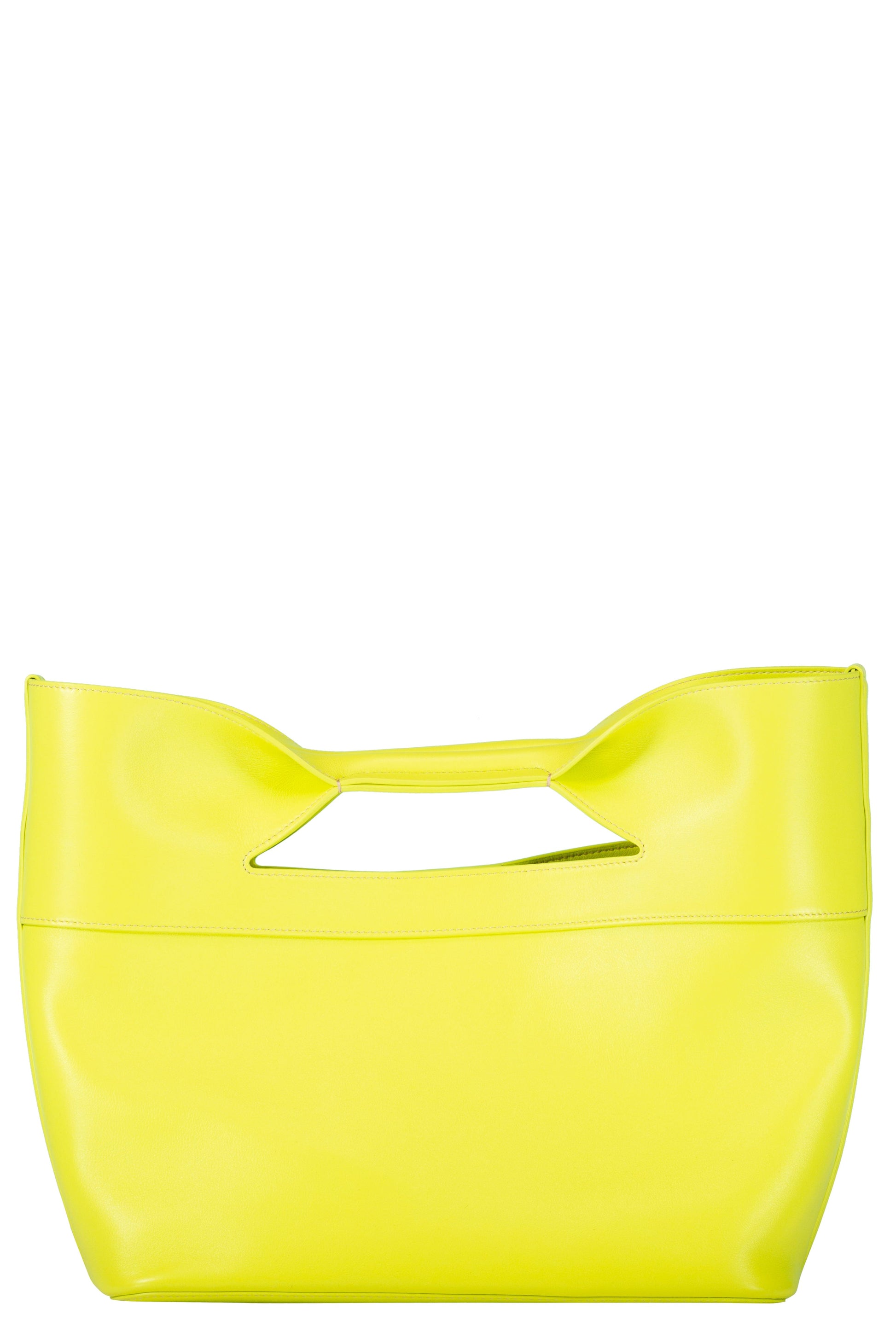 ALEXANDER MCQUEEN-Bow Small Leather Bag-LICHEN