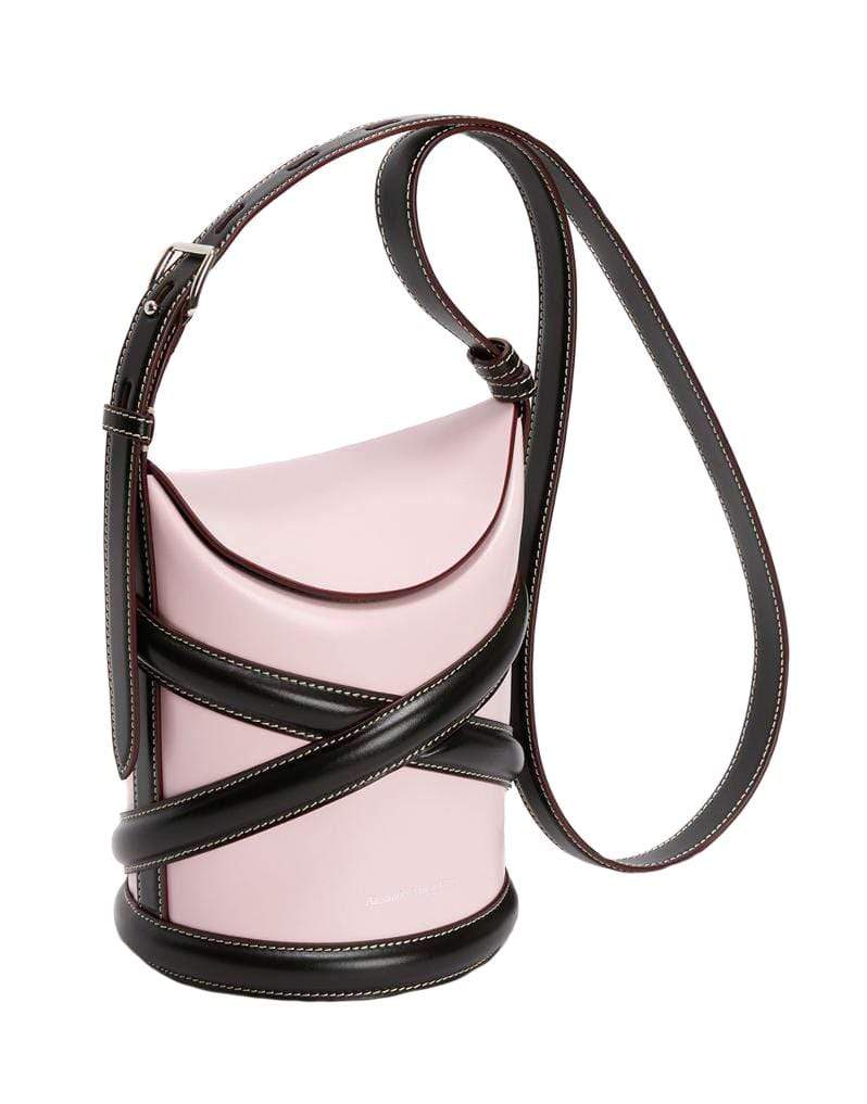 ALEXANDER MCQUEEN-Skull Medium Bag-PNK/BLCK