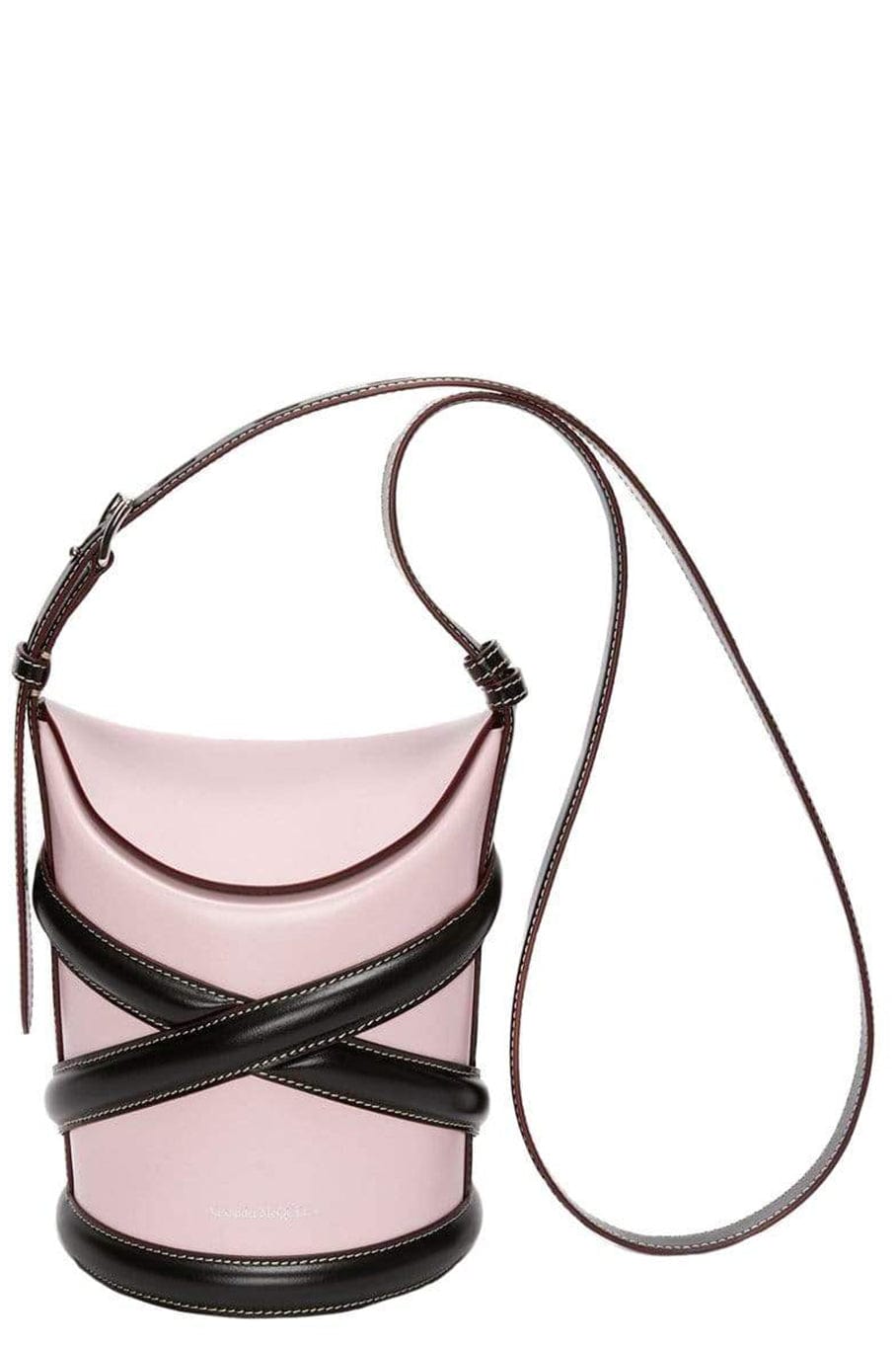 ALEXANDER MCQUEEN-Skull Medium Bag-PNK/BLCK